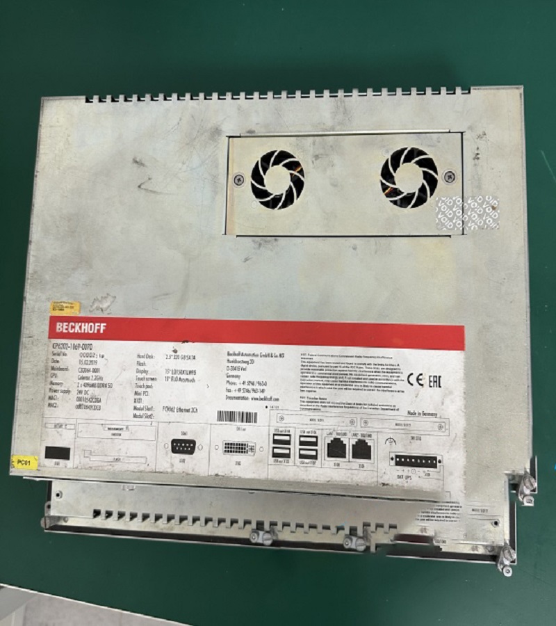 北京 德國倍福工控機 C6930-0050突然自動關(guān)機故障維修 快修  維修中心 